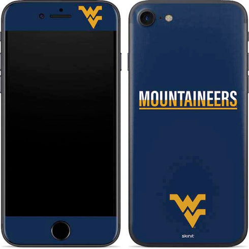 West Virginia University Blue Wood Floor iPhone 7 Skin