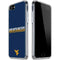West Virginia University Blue Wood Floor iPhone SE (2nd & 3rd Gen) Clear Case