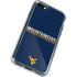 West Virginia University Blue Wood Floor iPhone SE (2nd & 3rd Gen) Clear Case