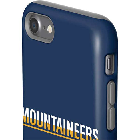 West Virginia University Blue Wood Floor iPhone SE (2nd & 3rd Gen) Pro Case