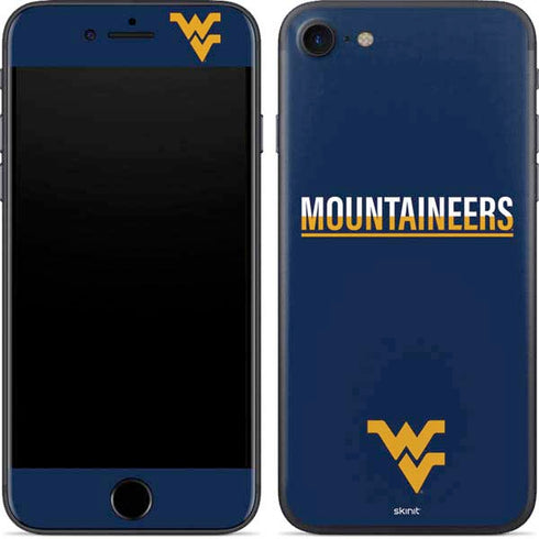 West Virginia University Blue Wood Floor iPhone SE (2nd & 3rd Gen) Skin
