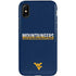 West Virginia University Blue Wood Floor iPhone X Pro Case