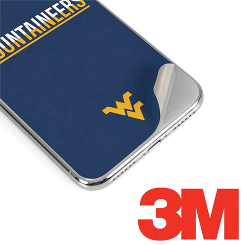 West Virginia University Blue Wood Floor iPhone XS Max Skin