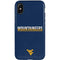 West Virginia University Blue Wood Floor iPhone XS Pro Case