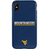 West Virginia University Blue Wood Floor iPhone XS Pro Case