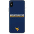 West Virginia University Blue Wood Floor iPhone XS Skin