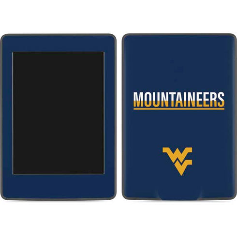 West Virginia University Blue Wood Floor Amazon Kindle Skin