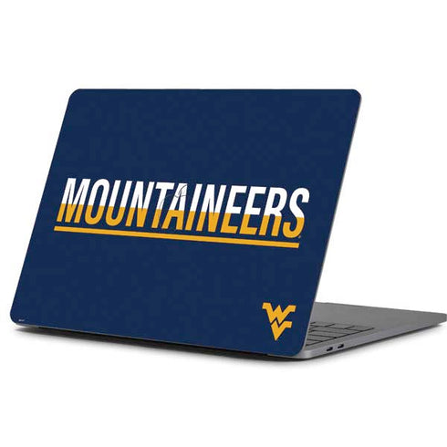 West Virginia University Blue Wood Floor Apple MacBook Pro 13-inch Skin