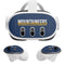 West Virginia University Blue Wood Floor Meta Quest 3 Skin