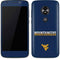 West Virginia University Blue Wood Floor Moto E5 Play Skin
