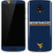 West Virginia University Blue Wood Floor Moto G6 Skin