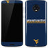 West Virginia University Blue Wood Floor Moto G6 Skin