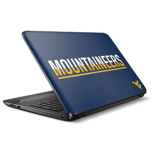 West Virginia University Blue Wood Floor HP Notebook Skin