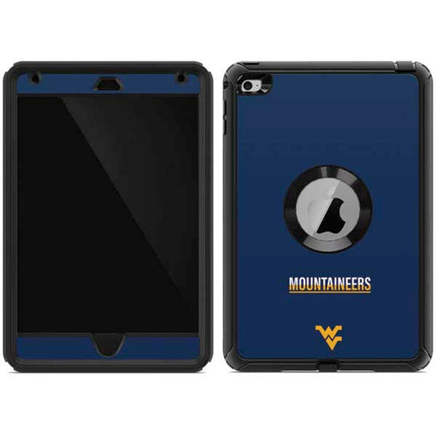West Virginia University Blue Wood Floor Otterbox Defender iPad Skin