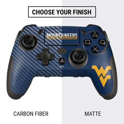 West Virginia University Blue Wood Floor PlayStation Scuf Vantage 2 Controller Skin