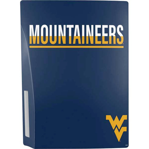 West Virginia University Blue Wood Floor PS5 Console Skin