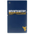 West Virginia University Blue Wood Floor PS5 Slim Digital Edition Console Skin