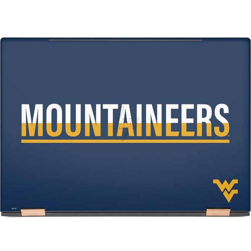 West Virginia University Blue Wood Floor HP Spectre Skin