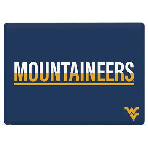 West Virginia University Blue Wood Floor Surface Laptop 3 13.5in Skin