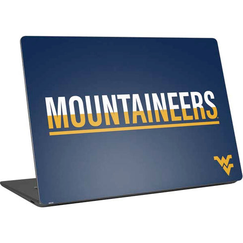 West Virginia University Blue Wood Floor Surface Laptop 4 15in Skin