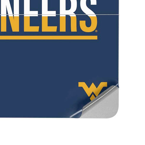 West Virginia University Blue Wood Floor Surface Laptop Studio Skin
