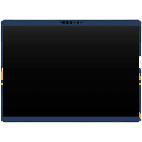 West Virginia University Blue Wood Floor Surface Pro 8 Skin