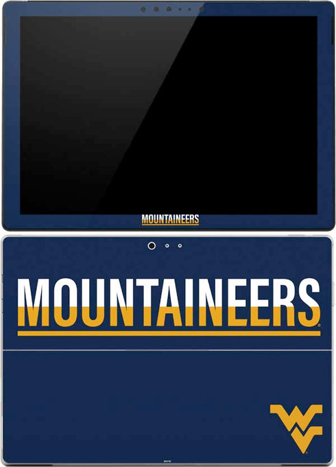 West Virginia University Blue Wood Floor Surface Pro (2017) Skin
