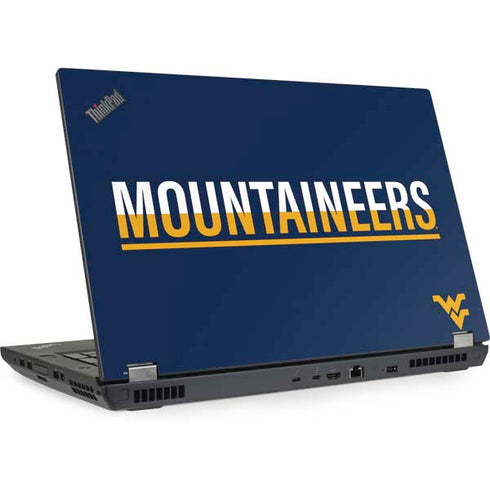 West Virginia University Blue Wood Floor Lenovo ThinkPad Skin