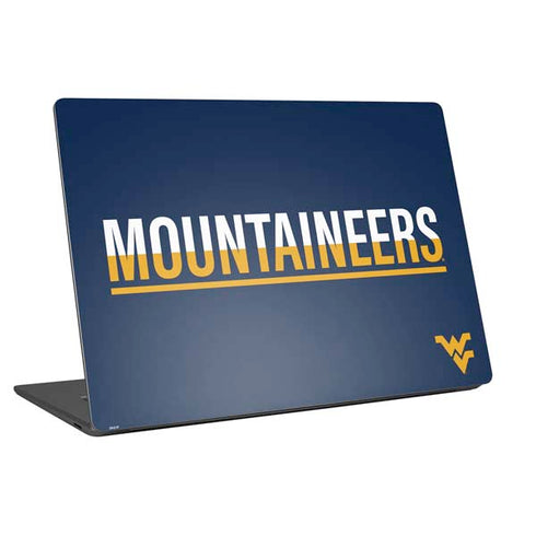 West Virginia University Blue Wood Floor Universal Laptop 13in (10.6 x 7.6in) Skin