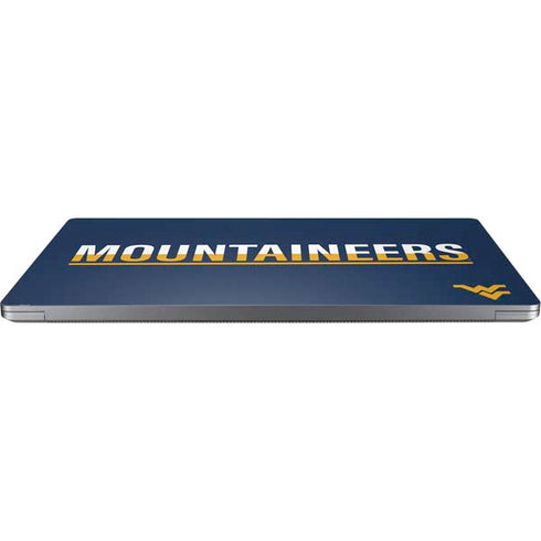 West Virginia University Blue Wood Floor Universal Laptop 14in (11.4 x 8.2in) Skin