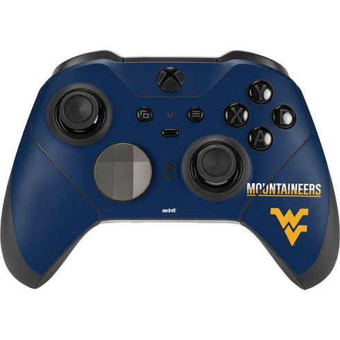 West Virginia University Blue Wood Floor Xbox Elite Wireless Controller Series 2 Skin