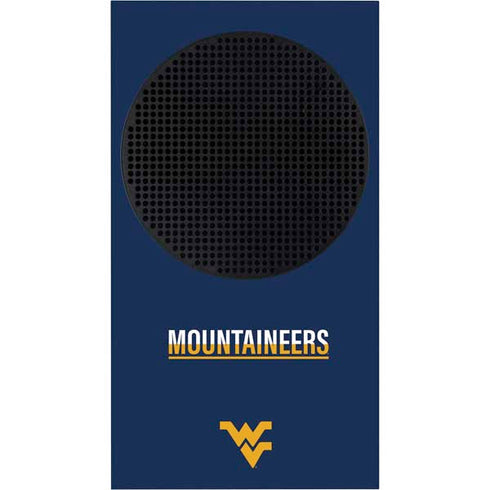 West Virginia University Blue Wood Floor Xbox Series S Bundle Skin