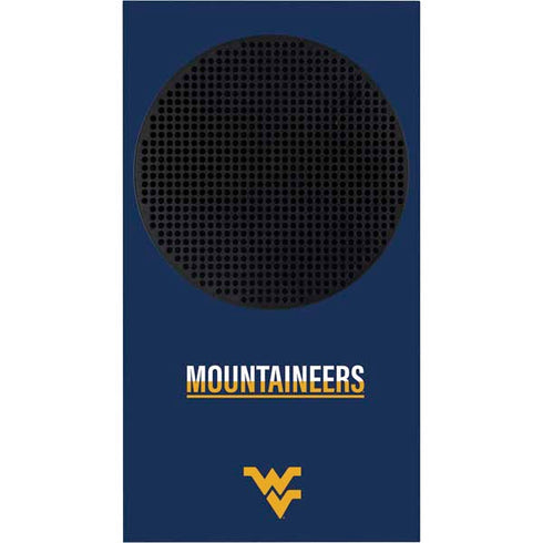 West Virginia University Blue Wood Floor Xbox Series S Console Skin