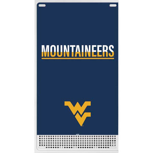 West Virginia University Blue Wood Floor Xbox Series S Console Skin