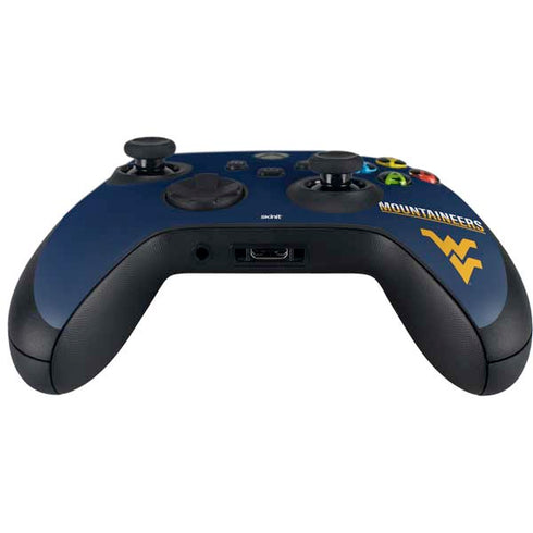 West Virginia University Blue Wood Floor Xbox Series X Controller Skin