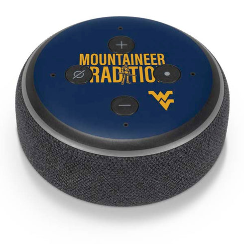 West Virginia University Climb Higher Amazon Echo Dot Skin