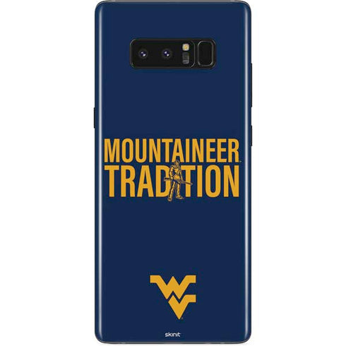 West Virginia University Climb Higher Galaxy Note 8 Skin