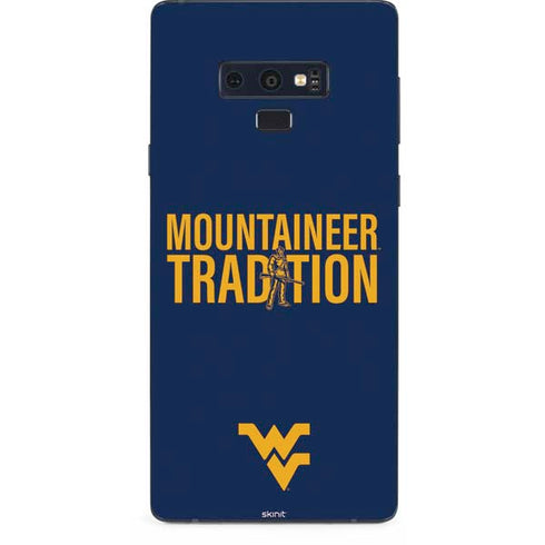 West Virginia University Climb Higher Galaxy Note 9 Skin