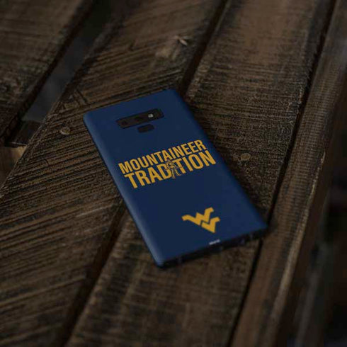 West Virginia University Climb Higher Galaxy Note 9 Skin