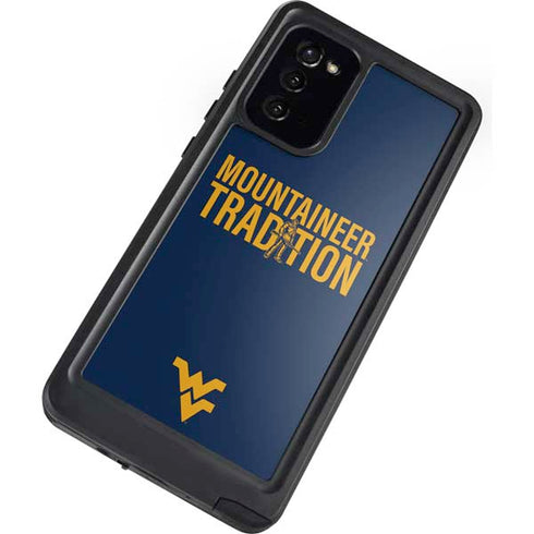 West Virginia University Climb Higher Galaxy Note20 5G Waterproof Case