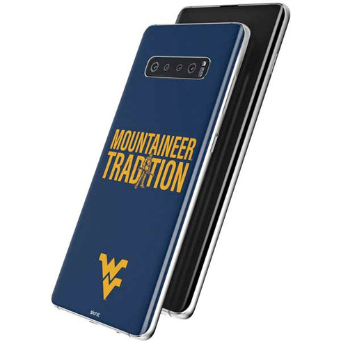 West Virginia University Climb Higher Galaxy S10 Plus Skin