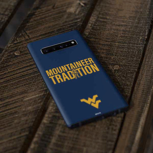West Virginia University Climb Higher Galaxy S10 Skin