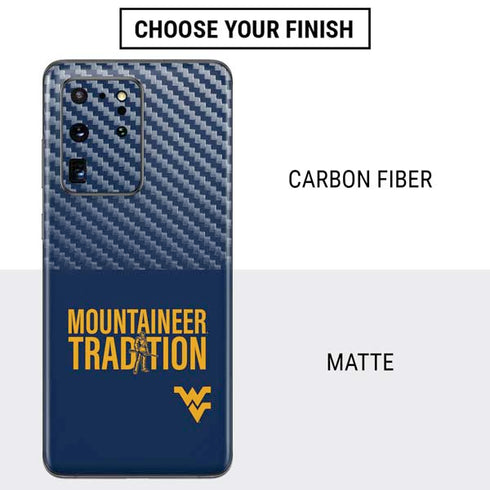 West Virginia University Climb Higher Galaxy S20 Ultra 5G Skin