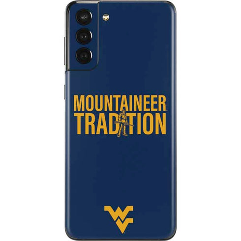 West Virginia University Climb Higher Galaxy S21 Plus 5G Skin
