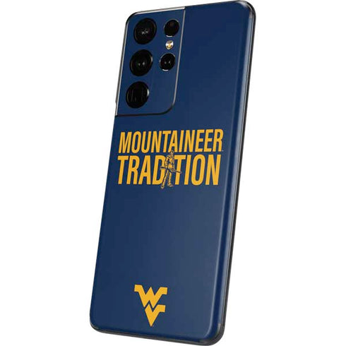 West Virginia University Climb Higher Galaxy S21 Ultra 5G Skin
