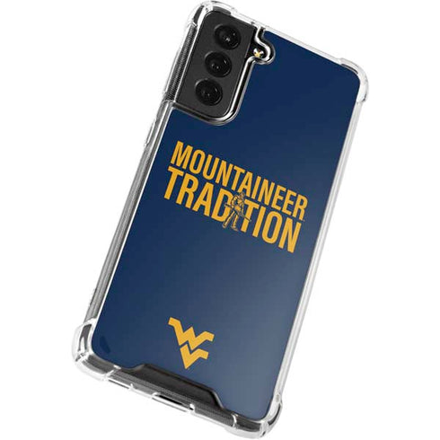 West Virginia University Climb Higher Galaxy S22 Clear Case