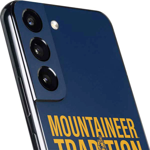 West Virginia University Climb Higher Galaxy S22 Plus Skin