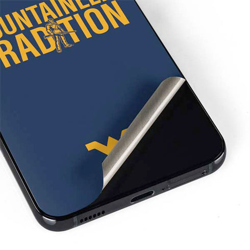 West Virginia University Climb Higher Galaxy S22 Plus Skin