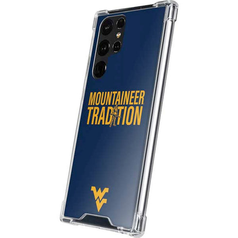 West Virginia University Climb Higher Galaxy S22 Ultra Clear Case