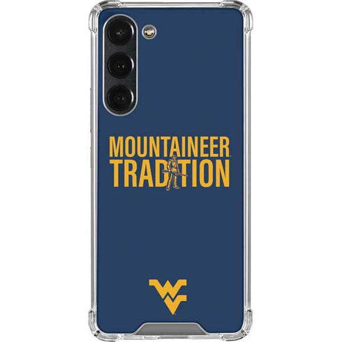 West Virginia University Climb Higher Galaxy S23 Plus Clear Case